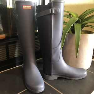 [Hunter] two tone wellies classic tall 8